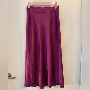 Sezane Satin Skirt size 34